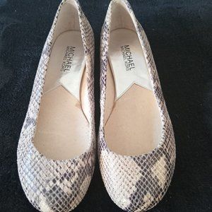 Michael Kors SnakeSkin Flats